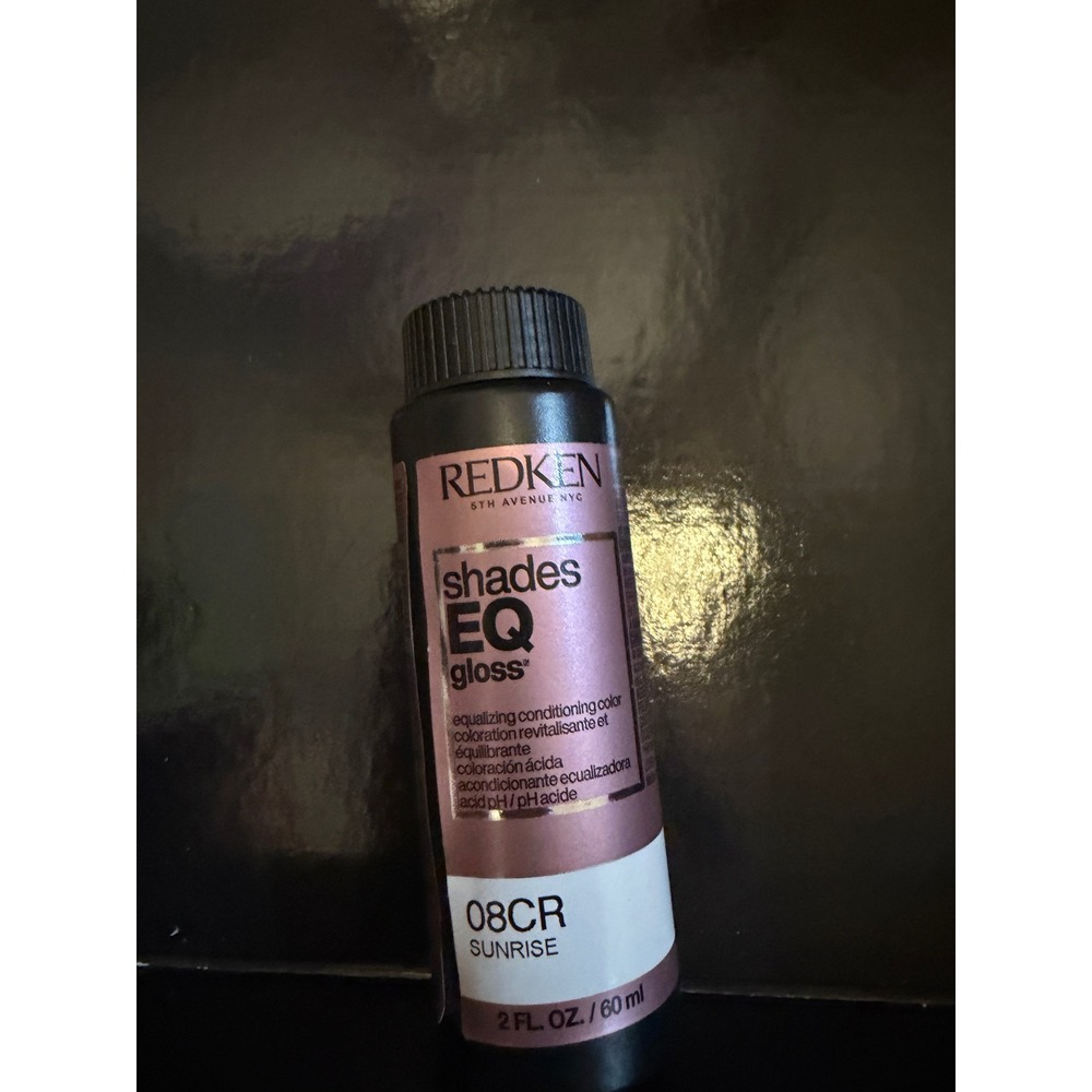 Redken Shades EQ Gloss 8CR Sunrise Demi Permanent Hair Color Gloss Toner Shine